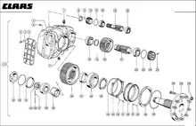 0006694413 Картер редуктора [Claas Original]