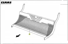 0007355570 Планка підбарабання [Claas Original]