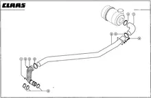 0007917330 Патрубок системи охолодження [Claas Original]