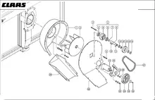 0007967750 Кожух вентилятора [Claas Original]