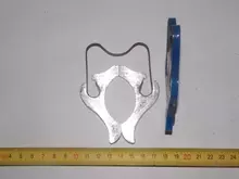 00170160 Кліпса ALU 6 мм синя Horsch