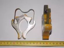 00170162 Кліпса ALU 19 мм жовта Horsch