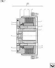 47486870 Поршень муфти вмикання-вимикання жниварки New Holland