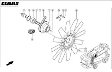 7700077833 Крильчатка вентилятора [Claas Original]