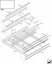 84069661 Рамка New Holland
