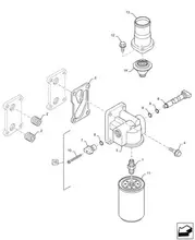 84152565 Головка фiльтру New Holland