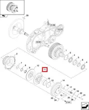 84460220 Притискаюче кiльцеNew Holland