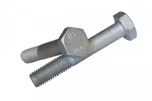 DIN 931 M20x100 8,8 Болт цинк пластиковий Horsch