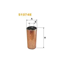 51074E Фільтр масляний (вставка) [WIX]