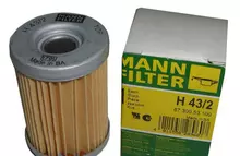 H43/2 Фільтр масляний (вставка) [MANN]