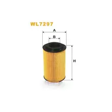 WL7297 Фільтр масляний (вставка) [WIX]