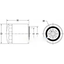 W962 Фільтр масляний [MANN]