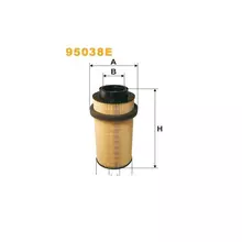95038E Фільтр паливний (вставка) [WIX]