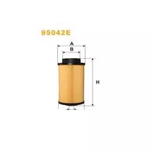 95042E Фільтр паливний (вставка) [WIX]