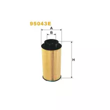 95043E Фільтр паливний (вставка) [WIX]