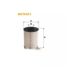 WF8401 Фільтр паливний (вставка) [WIX]