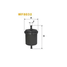 WF8032 Фільтр паливний [WIX]