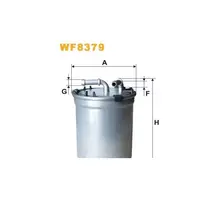 WF8379 Фільтр паливний [WIX]