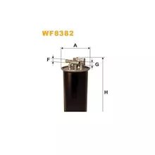 WF8382 Фільтр паливний [WIX]