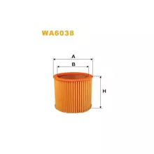 WA6038 Фільтр повітряний [WIX]