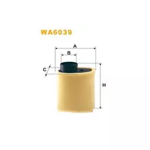 WA6039 Фільтр повітряний [WIX]