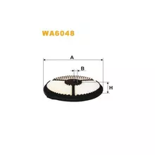 WA6048 Фільтр повітряний [WIX]