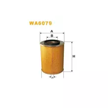 WA6079 Фільтр повітряний [WIX]