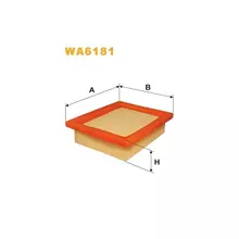 WA6181 Фільтр повітряний [WIX]