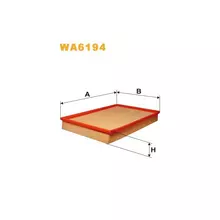 WA6194 Фільтр повітряний [WIX]