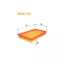 WA6199 Фільтр повітряний [WIX]