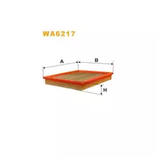 WA6217 Фільтр повітряний [WIX]
