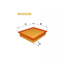 WA6228 Фільтр повітряний [WIX]