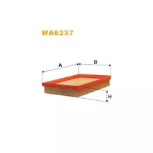 WA6237 Фільтр повітряний [WIX]
