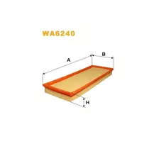 WA6240 Фільтр повітряний [WIX]
