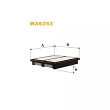 WA6253 Фільтр повітряний [WIX]