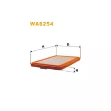 WA6254 Фільтр повітряний [WIX]