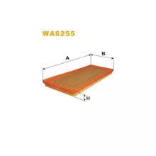 WA6255 Фільтр повітряний [WIX]