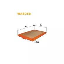 WA6258 Фільтр повітряний [WIX]