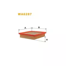 WA6287 Фільтр повітряний [WIX]