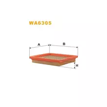 WA6305 Фільтр повітряний [WIX]