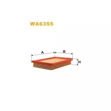 WA6355 Фільтр повітряний [WIX]