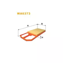 WA6373 Фільтр повітряний [WIX]