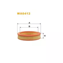 WA6412 Фільтр повітряний [WIX]
