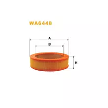 WA6448 Фільтр повітряний [WIX]