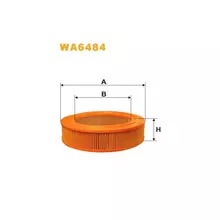 WA6484 Фільтр повітряний [WIX]
