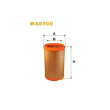 WA6500 Фільтр повітряний [WIX]