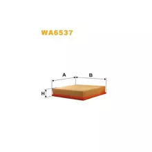 WA6537 Фільтр повітряний [WIX]