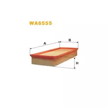 WA6555 Фільтр повітряний [WIX]