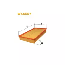 WA6557 Фільтр повітряний [WIX]