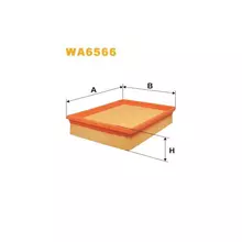 WA6566 Фільтр повітряний [WIX]